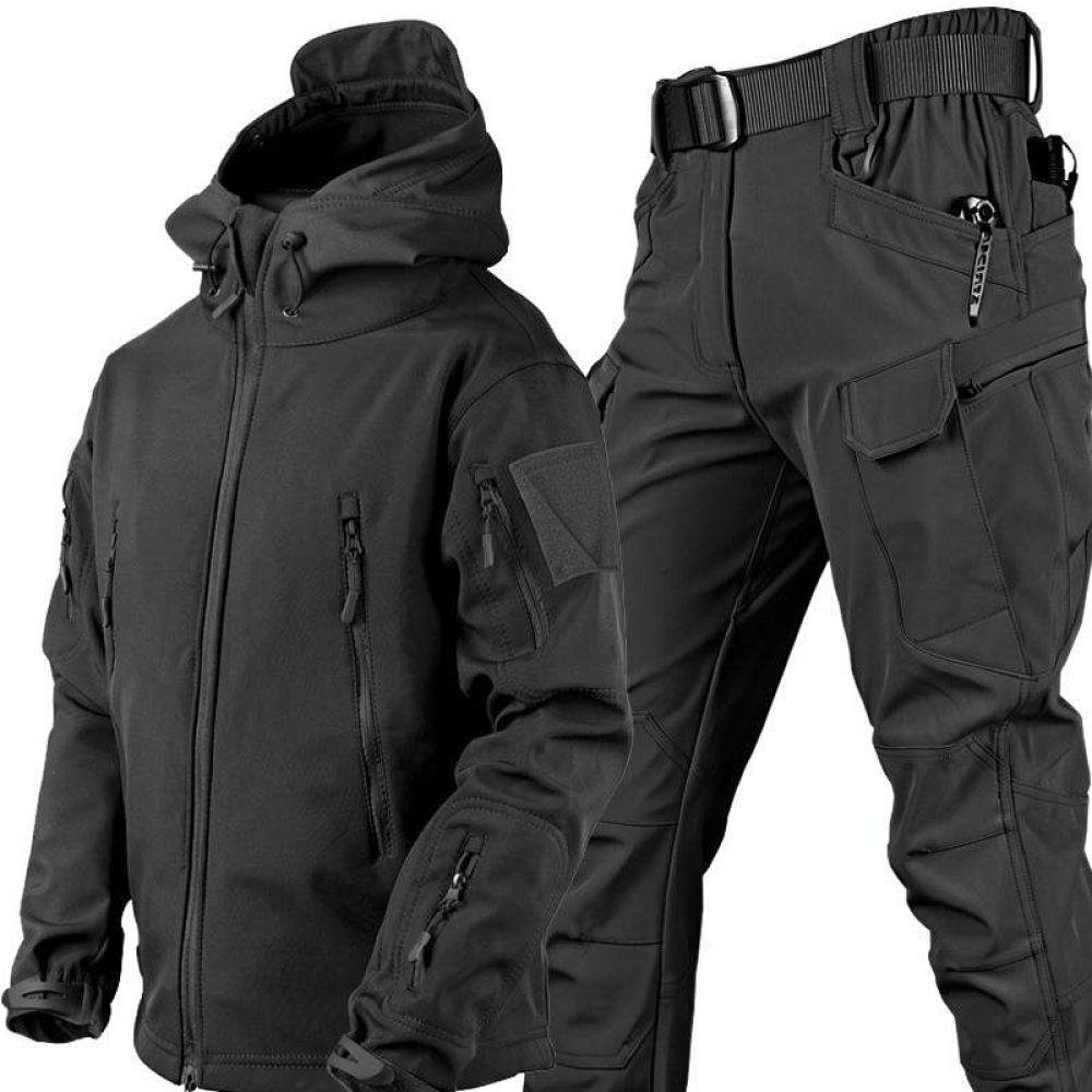 بدلة شتوية مموهة من نوع سوفت ش - مراجعة Winter Clothing Hiking وسعره