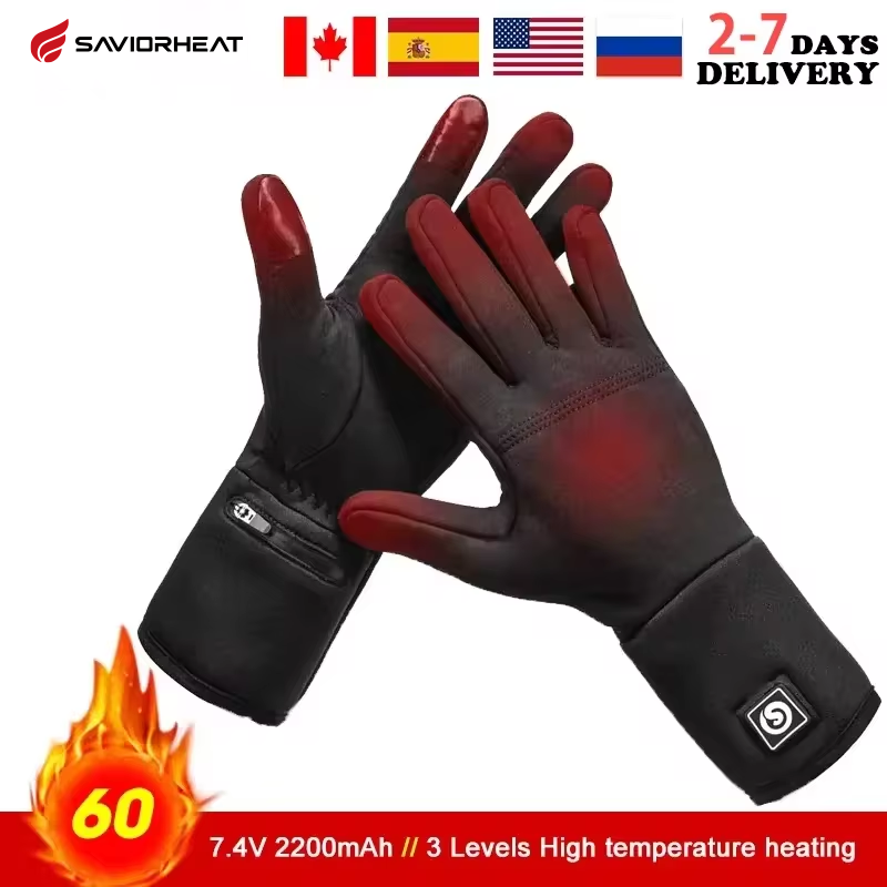 قابلة للشحن بطانة كهربائية قفا - مراجعة Heated Gloves Electric وسعره